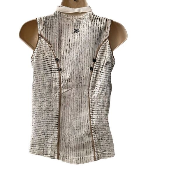 Jamie Sadock ~ Women’s Collared  Sleeveless Top ~ size Medium ~ 100% Cotton - Picture 4 of 14